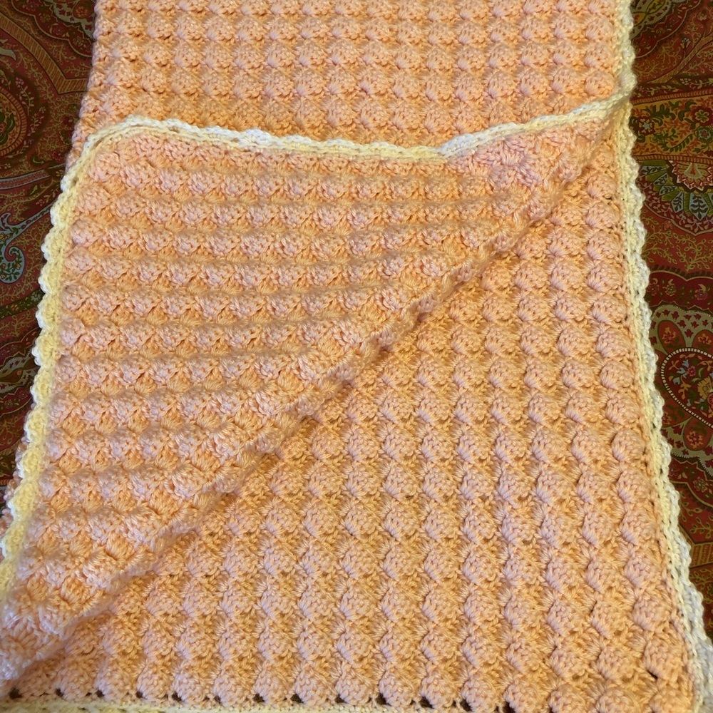 Handmade by ME Crochet Baby Blanket
